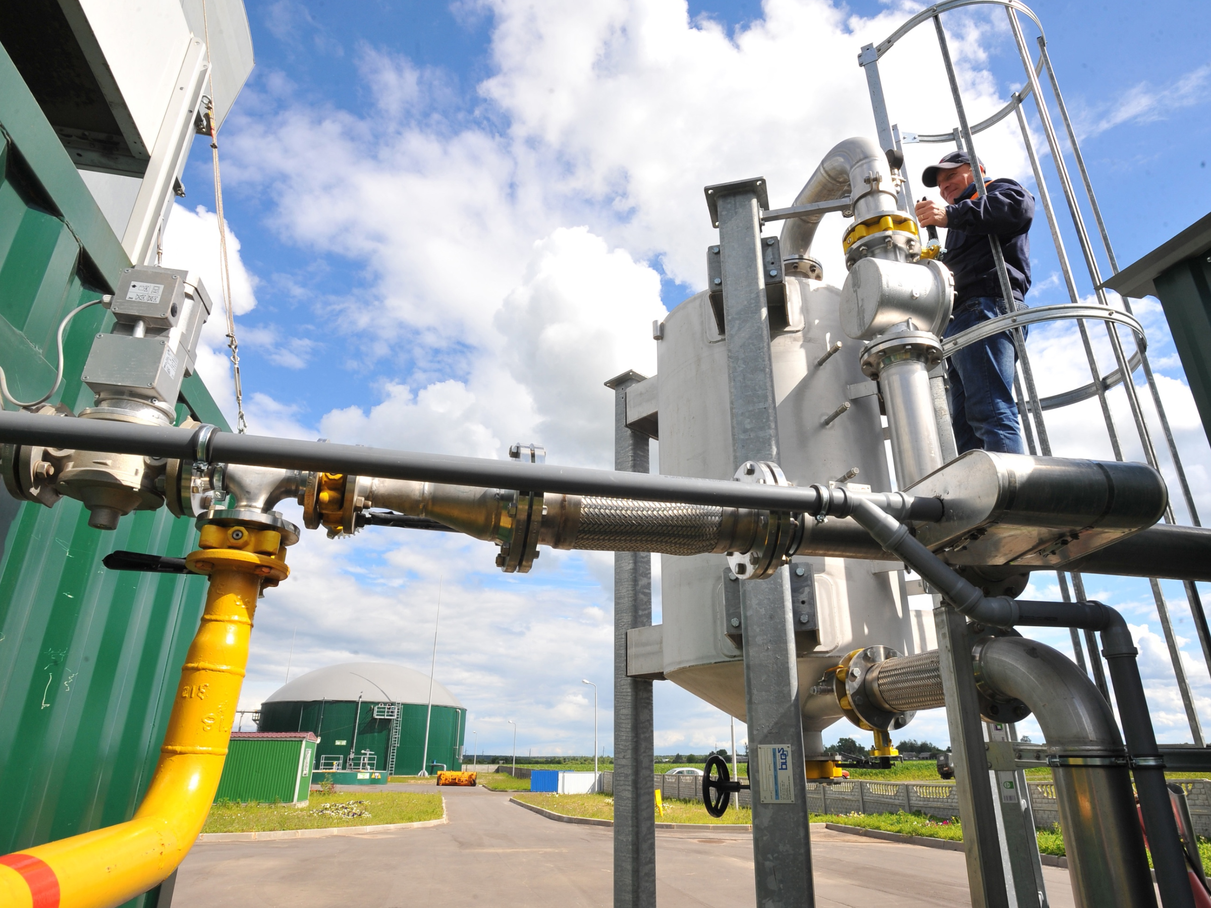 Подготовка биогаза