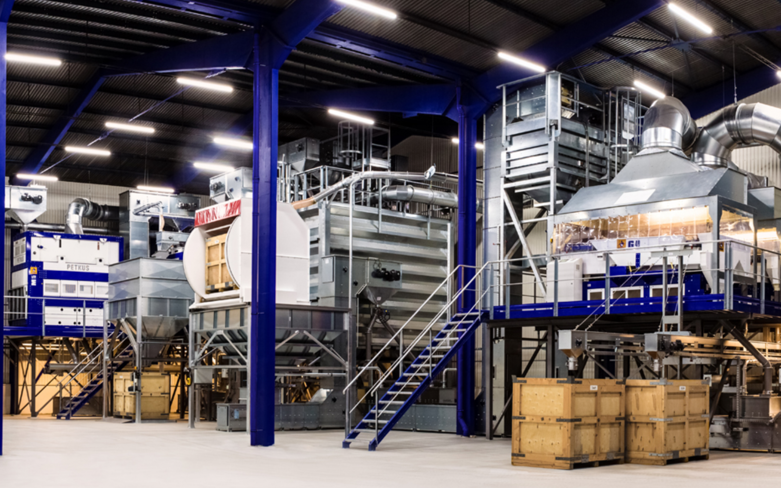 Оборудование для семян льна