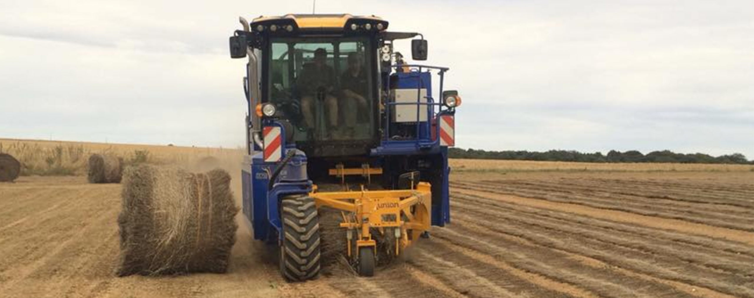 Пресс-подборщик льна