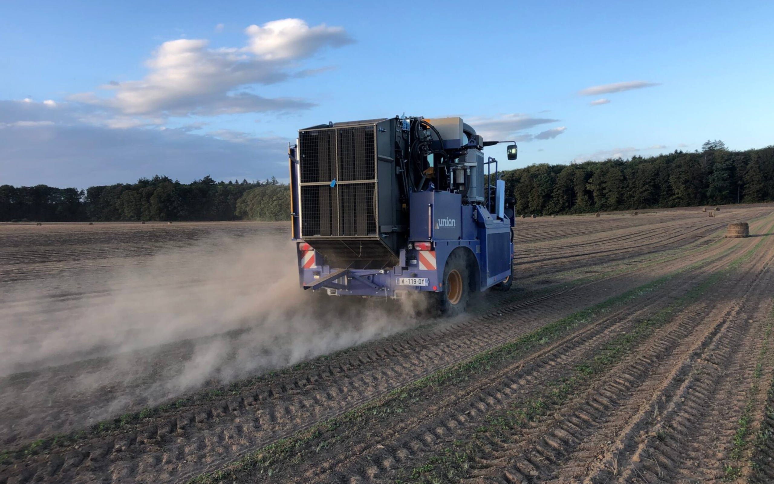 Пресс-подборщик льна